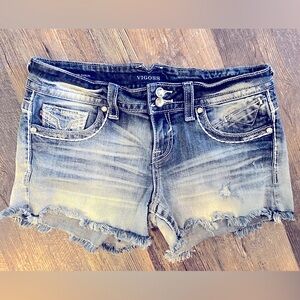 Like New Frayed End The Dublin Vigoss Jean Shorts
